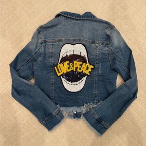 Customized Jean Jkt sz M